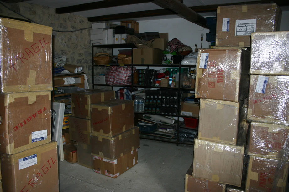 Stand du Marché de printemps de Partage Sans Frontières, Montmeyran 2008